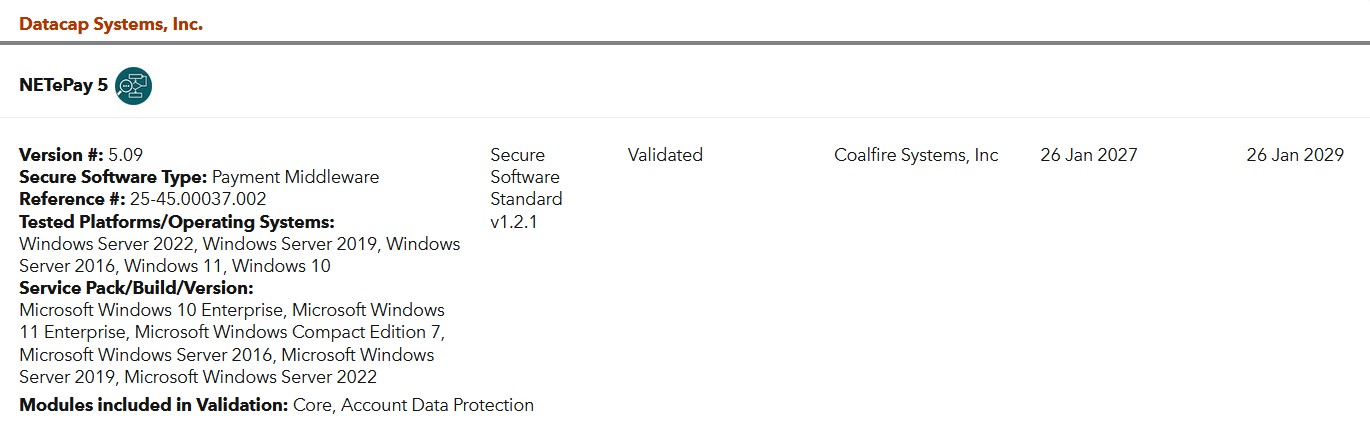 PCI DSS